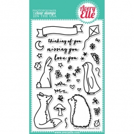 168956 Avery Elle Clear Stamp Set More Stories