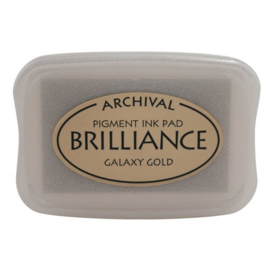 BR1-91 Brilliance ink pad galaxy gold