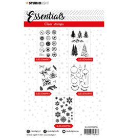 SL-ES-STAMP95 - SL Clear stamp Christmas Baubles Essentials nr.95