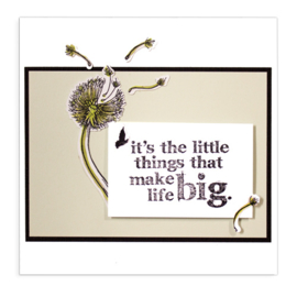 SDS046 Spellbinders Stamp & Die Set Dandelion