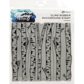 617507 Simon Hurley create Cling Stamps Timber! 6"X6"