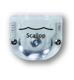 Blade for roller cutter ROCUT001 - scallop