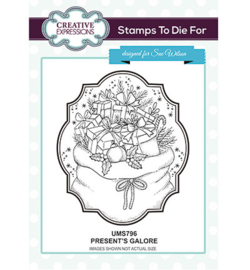 UMS796 To Die For Stamp Presents Galore
