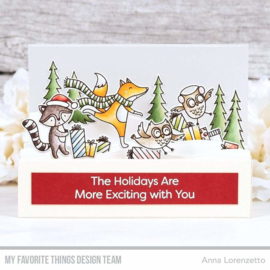 CS-612 My Favorite Things Put the Jolly in the Holidays Clear Stamps