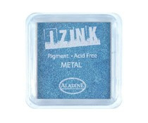 19129 Aladine Inkpad Izink Pigment Metal Light Blue