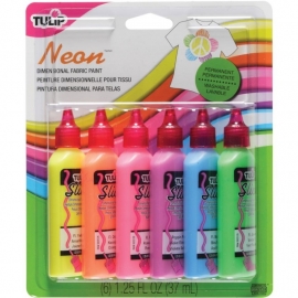 491505 Tulip 3D Fashion Paint Neon