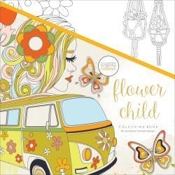 275665 KaiserColour Perfect Bound Coloring Book Flower Child