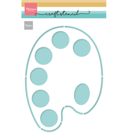 PS8156 Marianne Design Stencil Palette