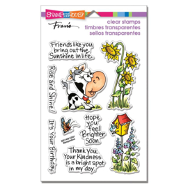 SSC1438 Stampendous Perfectly Clear Stamps Cowlik Sunshine
