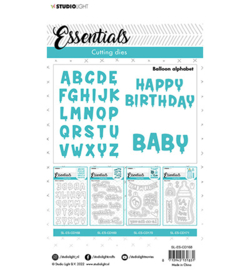 SL-ES-CD168 Balloon alphabet Essentials nr.168