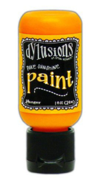 306610/0627 Ranger Dylusions Paint Flip Cap Bottle Pure Sunshine 29ml