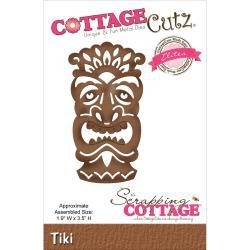 452623 CottageCutz Elites Die Tiki 1.9"X3.5"