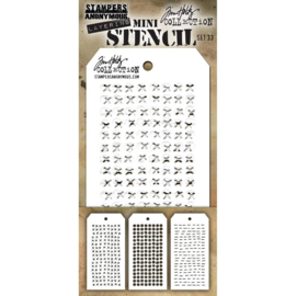 MTS 33 Tim Holtz Mini Layered Stencil Set #33