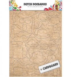 472.309.0078 -  Dutch Cardboard Art Mustaches