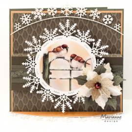 LR0741 Marianne Design Creatables Petra's Ice crystals circle