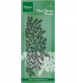 TC0842 Stempel Pine tree branches