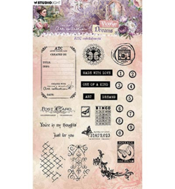 JMA-VD-STAMP611 ATC embellishments Victorian Dreams nr.611