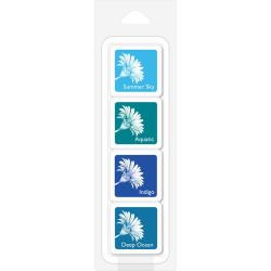 248727 Hero Arts Layering Ink Cubes Tropical Waters