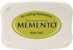 407309 Memento Full Size Dye Inkpad Pear Tart