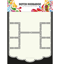 470.713.671 Dutch DooBaDoo Card Art Scallop Edge