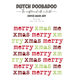 470.784.186 Dutch DooBaDoo Mask Art Merry X-mas