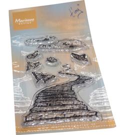 TC0897 Marianne Design  Tiny's Border  Stairway to heaven