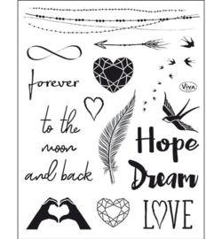 4003.167.00 ViVa Clear Stamps Forever