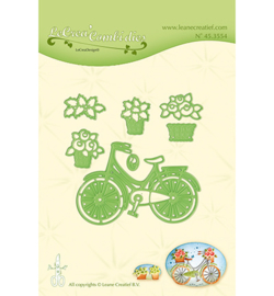 45.3554 Lea'bilitie Cutting/Emb. Bicycle with baskets