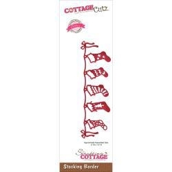 506481 CottageCutz Elites Die Stocking Border 5"X1.6"