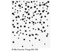 BG-105 My Favorite Things Card-Sized Confetti Background Stamp