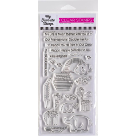 CS469 My Favorite Things Clear Stamps Double The Fun 4"X8"