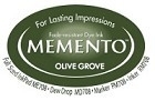 222125 Memento Full Size Dye Inkpad Olive Grove