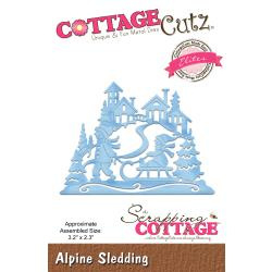 204675 CottageCutz Elites Die Alpine Sledding 3.2"X2.3"