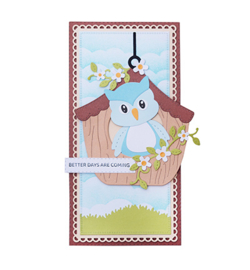 CCL-FR-CD897 CraftLab Accessoires birdhouse Friendz nr.897