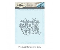 DSC-039 Spellbinders Rejoice 3D Shading Stamp