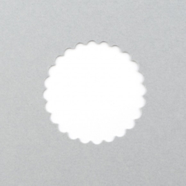 21450-004 Vaessen Creative magnetische pons cirkel met sierrand 38mm