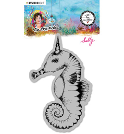 ABM-SFT-STAMP16 StudioLight  ABM Cling Stamp Sally (Sea horse) So-Fish-Ticated nr.16