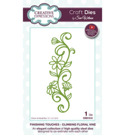 CED1515 The Finishing Touches Collection Climbing Floral Vine