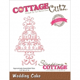 CCE135 CottageCutz Elites Die Wedding Cake