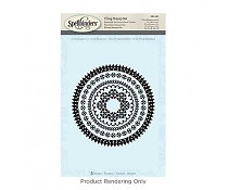 SBS-091 Spellbinders Circle Eloquence Stamps