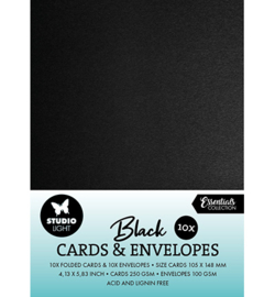 SL-CO-CE03 - SL Cards & Envelopes Black A6 Consumables nr.03