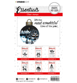 BL-ES-STAMP116 - BL Clear stamp Christmas Ball Essentials nr.116