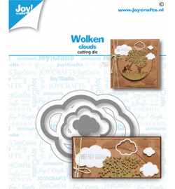 6002/1608 Joy! Crafts  Stansmal  Wolkjes