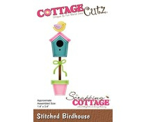 CC-465 Scrapping Cottage Stitched Birdhouse
