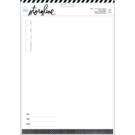 380345 Heidi Swapp Storyline2 Refill Pack 8.5"X11" 36/Pkg