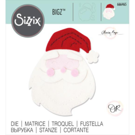 666465 Sizzix Bigz Die By Olivia Rose Santa Claus
