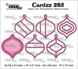 CLCZ285 Crealies Cardzz Elements Kerstballen