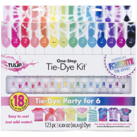 159252 Tulip One-Step 18-Color Tie Dye Kit