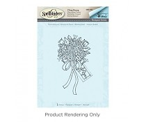 SBS-082 Spellbinders Flower Bouquet Stamp