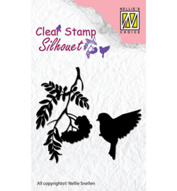 SIL029 Nellie's Choice stempel Birdsong-4